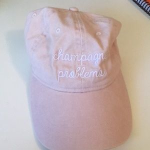 Champagne problems hat